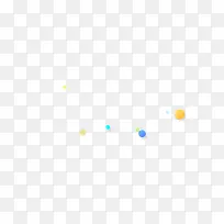 飞舞彩色球形元素-空若网 飞舞彩色球形元素-空若网