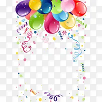 卡通彩色气球-空若网 卡通彩色气球-空若网