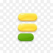 卡通立体按钮素材-空若网 卡通立体按钮素材-空若网