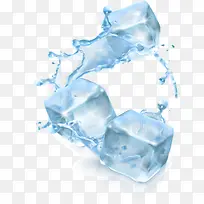 矢量冰块装饰设计素材-空若网 矢量冰块装饰设计素材-空若网