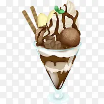 手绘食物冰激凌-空若网 手绘食物冰激凌-空若网