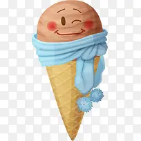 卡通可爱冰淇淋-空若网 卡通可爱冰淇淋-空若网