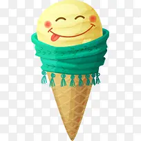 卡通可爱冰淇淋-空若网 卡通可爱冰淇淋-空若网