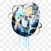 À¶É«ÐÇ¿ÕË®²ÊÉÙÅ®-¿ÕÈôÍø À¶É«ÐÇ¿ÕË®²ÊÉÙÅ®-¿ÕÈôÍø