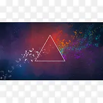 彩色星空纹理壁纸-空若网 彩色星空纹理壁纸-空若网