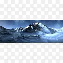 星空大气banner背景-空若网 星空大气banner背景-空若网