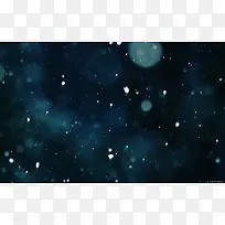 蓝色星空电商海报-空若网 蓝色星空电商海报-空若网