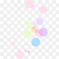 彩色圆形气泡-空若网 彩色圆形气泡-空若网