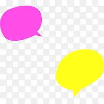 手绘卡通气泡素材-空若网 手绘卡通气泡素材-空若网