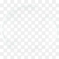 白色卡通圆形气泡-空若网 白色卡通圆形气泡-空若网