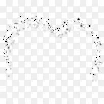 黑色简约梦幻爱心气泡-空若网 黑色简约梦幻爱心气泡-空若网