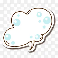 可爱的会话气泡-空若网 可爱的会话气泡-空若网