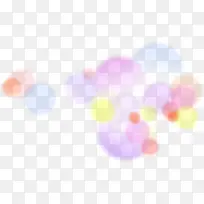 手绘梦幻彩色气泡-空若网 手绘梦幻彩色气泡-空若网