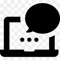 笔记本电脑图标-空若网 笔记本电脑图标-空若网