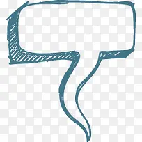 蓝色手绘气泡创意-空若网 蓝色手绘气泡创意-空若网