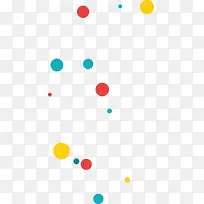 彩色卡通圆形气泡-空若网 彩色卡通圆形气泡-空若网