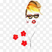 手绘服装插画创意-空若网 手绘服装插画创意-空若网