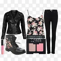 花上衣和皮外套-空若网 花上衣和皮外套-空若网