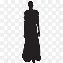 时尚女性剪影-空若网 时尚女性剪影-空若网