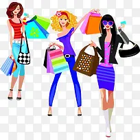 卡通时尚女性-空若网 卡通时尚女性-空若网