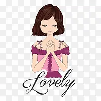 时尚卡通女性设计-空若网 时尚卡通女性设计-空若网