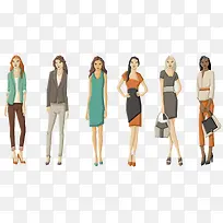 时尚女性人群-空若网 时尚女性人群-空若网