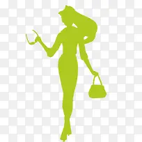 时尚女性剪影-空若网 时尚女性剪影-空若网