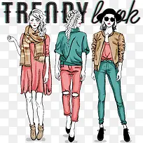 卡通手绘人物-空若网 卡通手绘人物-空若网