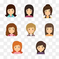 卡通女性青年-空若网 卡通女性青年-空若网