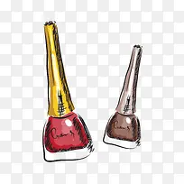 手绘指甲油-空若网 手绘指甲油-空若网