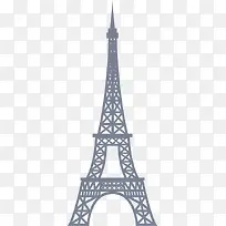 矢量卡通埃菲尔铁塔-空若网 矢量卡通埃菲尔铁塔-空若网