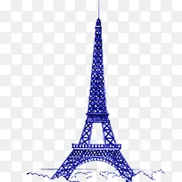 手绘铁塔-空若网 手绘铁塔-空若网