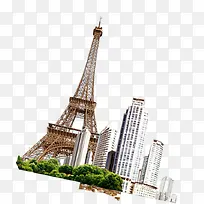 埃菲尔铁塔创意建筑-空若网 埃菲尔铁塔创意建筑-空若网