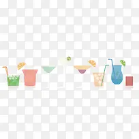 矢量杯子吸管-空若网 矢量杯子吸管-空若网