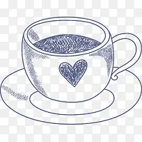 手绘茶杯-空若网 手绘茶杯-空若网