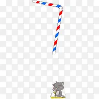 创意高清手绘合成吸管-空若网 创意高清手绘合成吸管-空若网