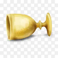 手绘倒地的金杯-空若网 手绘倒地的金杯-空若网