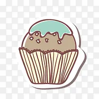 卡通手绘可爱蛋糕-空若网 卡通手绘可爱蛋糕-空若网