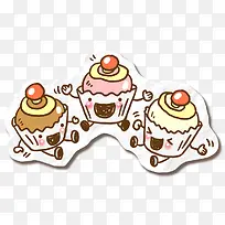 卡通杯子蛋糕-空若网 卡通杯子蛋糕-空若网