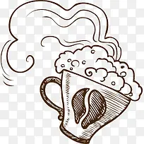 手绘咖啡-空若网 手绘咖啡-空若网