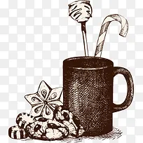 手绘杯子-空若网 手绘杯子-空若网