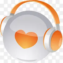 耳机png矢量元素-空若网 耳机png矢量元素-空若网