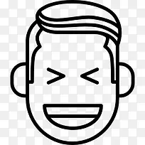 笑着面对图标-空若网 笑着面对图标-空若网