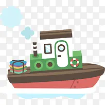 卡通轮船-空若网 卡通轮船-空若网