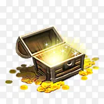 金币宝箱素材-空若网 金币宝箱素材-空若网