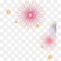 彩色绚丽烟花手绘-空若网 彩色绚丽烟花手绘-空若网