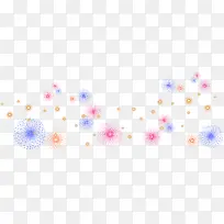 彩色卡通花纹烟花-空若网 彩色卡通花纹烟花-空若网
