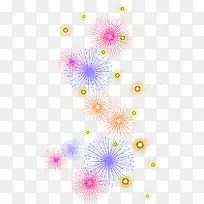 彩色卡通烟花开业-空若网 彩色卡通烟花开业-空若网