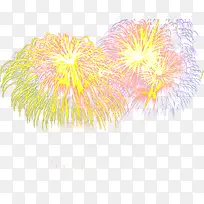 手绘彩色烟花海报-空若网 手绘彩色烟花海报-空若网