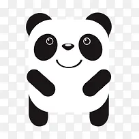 手绘卡通熊猫-空若网 手绘卡通熊猫-空若网